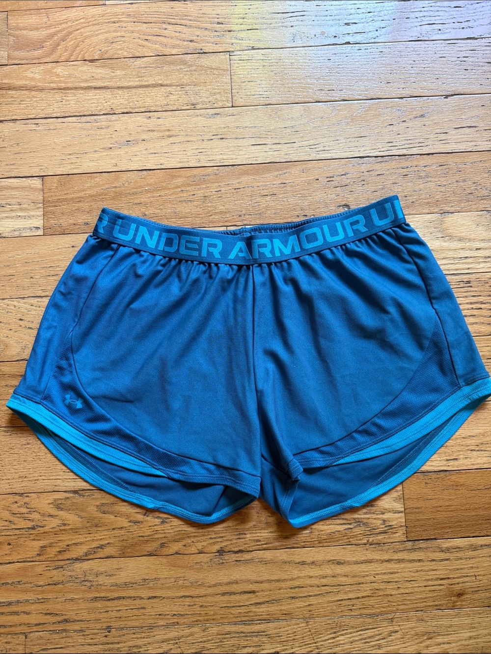 Under Armour Play Up Women's Athletic Shorts - XL - Teal